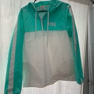 PINK Pullover Windbreaker